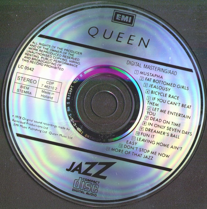 Queen  Jazz  cd [1978]